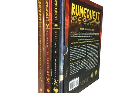 Gamers Guild AZ Chaosium RuneQuest RPG: Roleplaying in Glorantha Deluxe Slipcase Set AGD