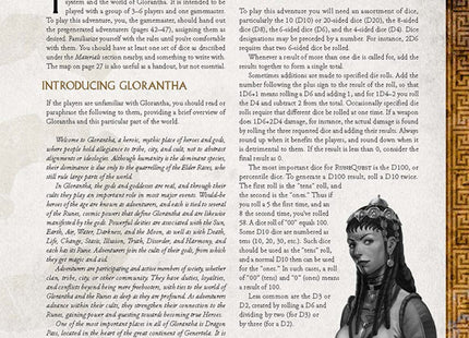 Gamers Guild AZ Chaosium RuneQuest RPG: Roleplaying in Glorantha Quick Start AGD