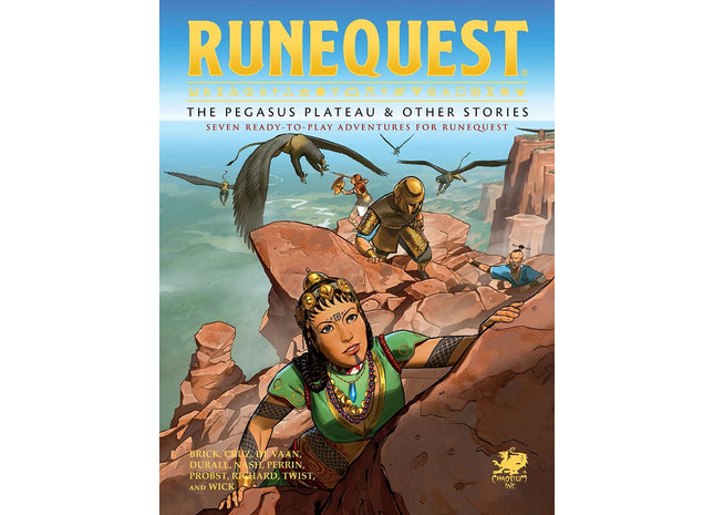 Gamers Guild AZ Chaosium RuneQuest RPG: The Pegasus Plateau & Other Stories AGD