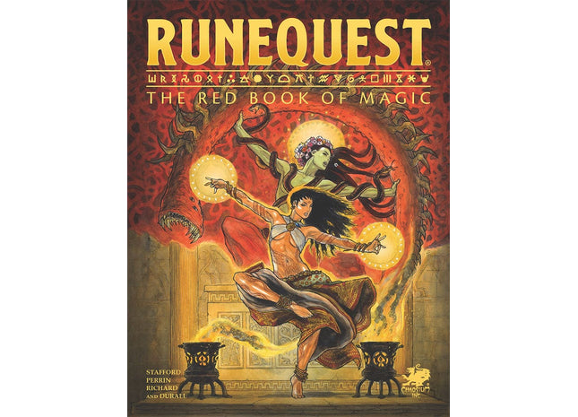 Gamers Guild AZ Chaosium RuneQuest RPG: The Red Book of Magic AGD