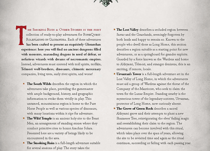 Gamers Guild AZ Chaosium RuneQuest RPG: The Smoking Ruin and Other Stories AGD