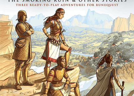 Gamers Guild AZ Chaosium RuneQuest RPG: The Smoking Ruin and Other Stories AGD