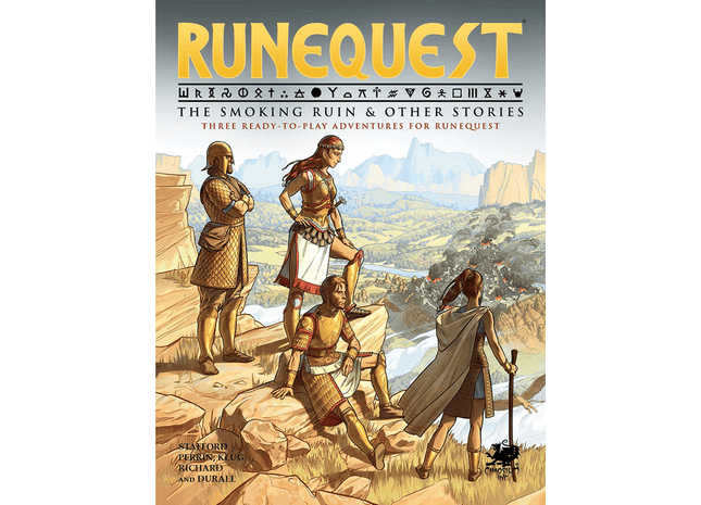 Gamers Guild AZ Chaosium RuneQuest RPG: The Smoking Ruin and Other Stories AGD