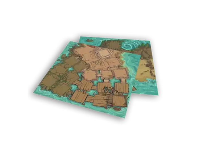 Gamers Guild AZ Chaotic Great Games Gudnak Coastal Playmat Team Covenant