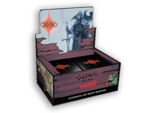 Gamers Guild AZ Chaotic Great Games Gudnak Means War Booster Box Team Covenant