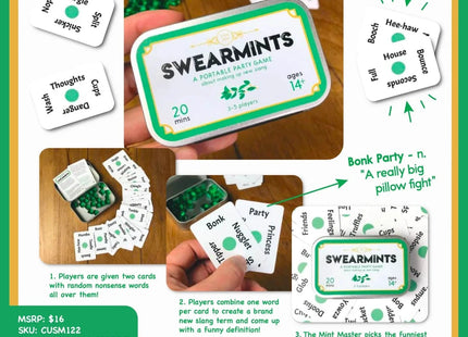 Gamers Guild AZ Cheer Up Games Swearmints Quartermaster Direct