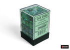 Gamers Guild AZ Chessex Chessex Dice: Borealis Kelp/light green Luminary 12mm d6 Dice Block (36 dice) Chessex