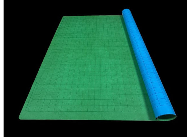 Gamers Guild AZ Chessex Chessex: Megamat 1 inch Reversable Blue-Green Squares Chessex