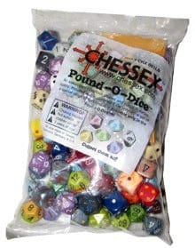 Gamers Guild AZ Chessex CHX001lb - Chessex Pound-O-Dice Chessex