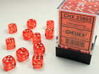 Gamers Guild AZ Chessex CHX23803 -  Chessex 12mm D6  Orange/White Chessex