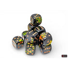 Gamers Guild AZ Chessex CHX24605 - Chessex 16mm D6 Deep Forest With Bronze Brushed Dice Block (Pre-Order) Chessex