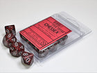 Gamers Guild AZ Chessex CHX25144 - Chessex Set of Ten D10 Speckled Silver Volcano Chessex