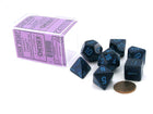 Gamers Guild AZ Chessex CHX25307 - Chessex 7 Die Set Cobalt Speckled Chessex