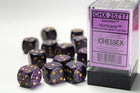 Gamers Guild AZ Chessex CHX25717 - Chessex 16mm Set of 12 D6 Speckled Hurricane Chessex