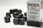 Gamers Guild AZ Chessex CHX25718 - Chessex 16mm Set of 12 D6 Speckled Ninja Chessex
