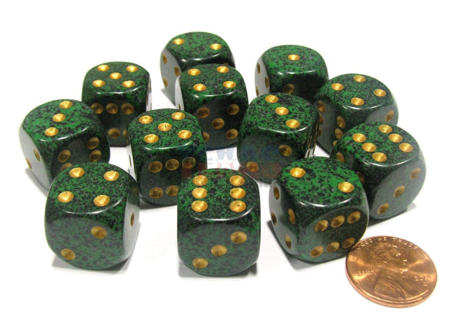 Gamers Guild AZ Chessex CHX25725 - Chessex 16mm Recon Speckled Chessex