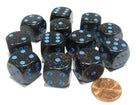 Gamers Guild AZ Chessex CHX25738 - Chessex 16mm Blue Stars Speckled Chessex