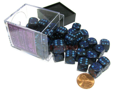 Gamers Guild AZ Chessex CHX25907 - Chessex  12mm Cobalt Speckled Chessex