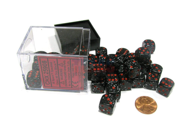Gamers Guild AZ Chessex CHX25908 - Chessex 12mm Space Speckled Chessex