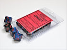 Gamers Guild AZ Chessex CHX26258 - Chessex Set of Ten D10 Gemini Black Starlight / Gold Chessex