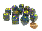 Gamers Guild AZ Chessex CHX27649 - Chessex 16mm Rio / Yellow Festive Chessex