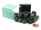 Gamers Guild AZ Chessex CHX27815 - Chessex 12mm Jade/Gold Scarab Chessex