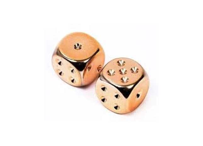 Gamers Guild AZ Chessex CHX29011 - Chessex Copper Plated Dice Chessex