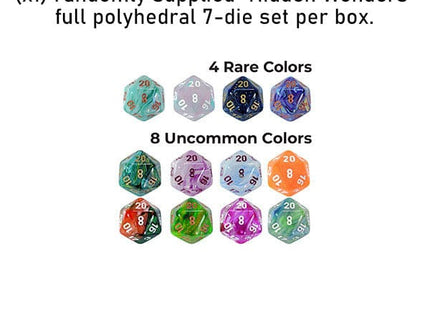 Gamers Guild AZ Chessex Hidden Wonders - 7-Die Polyhedral Set Blind Box (Pre-Order) Chessex