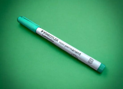 Gamers Guild AZ Chessex Water Soluble Single Blue Marker Broad-Tip Single - Green Chessex