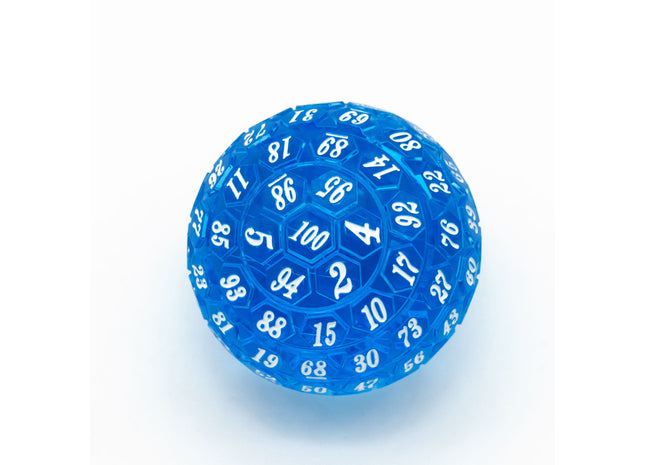 Gamers Guild AZ Chinese Dice Plastic D100 - Blue Alibaba
