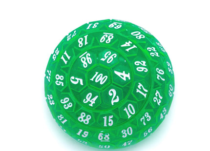 Gamers Guild AZ Chinese Dice Plastic D100 - Green Alibaba