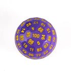 Gamers Guild AZ Chinese Dice Plastic D100 - Purple & Yellow Alibaba