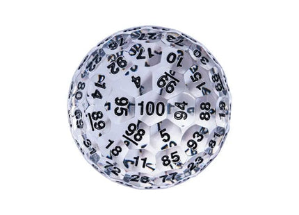 Gamers Guild AZ Chinese Dice Plastic D100 - Transparent Alibaba