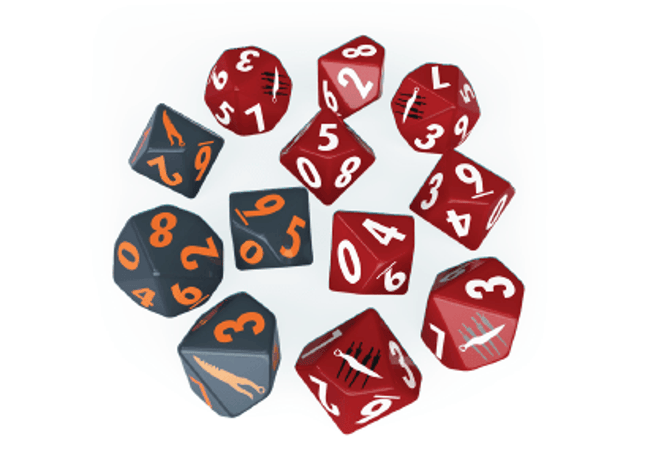 Gamers Guild AZ Chip Theory Games Fallout Factions: Dice Sets - The Disciples (Pre-Order) GTS