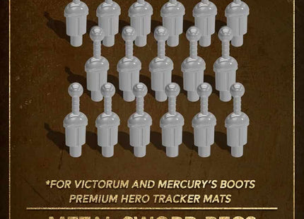 Gamers Guild AZ Chip Theory Games Hoplomachus: Hero Tracker Metal Sword Pegs (Pre-Order) GTS