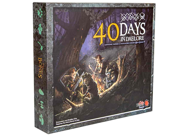 Gamers Guild AZ Chip Theory Games Too Many Bones: 40 Days In Daelore Expansion GTS