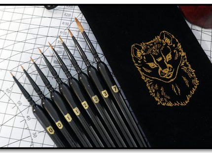 Gamers Guild AZ Chronicle RPG Accessories Chronicle: Kolinsky Sable Brush Set Kickstarter