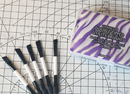 Gamers Guild AZ Chronicle RPG Accessories Chronicle RPG Accessories: Culsan's Double Ended Brushes (Pre-Order) Southern Hobby