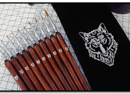 Gamers Guild AZ Chronicle RPG Accessories Chronicle: Wolf Brush Set Kickstarter