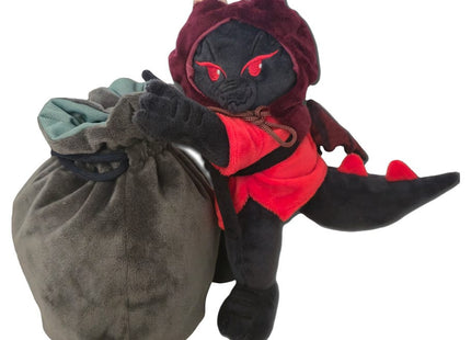 Gamers Guild AZ Chronicle RPG Accessories Dice Bag: Black Dragon Plush (Pre-Order) ACD Distribution
