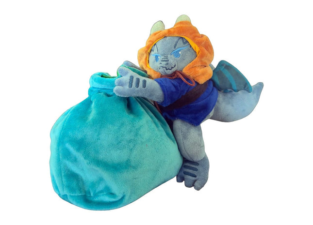 Gamers Guild AZ Chronicle RPG Accessories Dice Bag: Blue Dragon Plush (Pre-Order) ACD Distribution