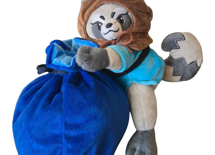 Gamers Guild AZ Chronicle RPG Accessories Dice Bag: Blue Raccoon Plush (Pre-Order) ACD Distribution
