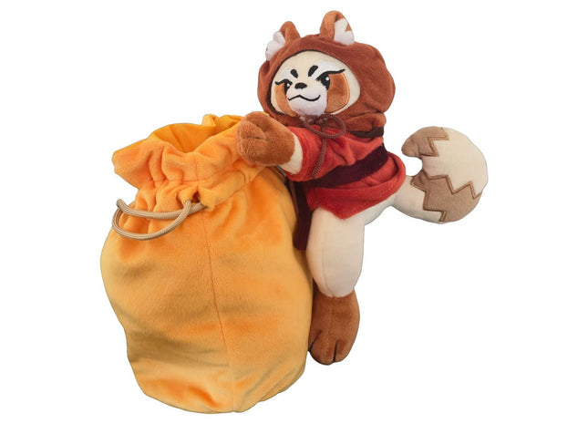 Gamers Guild AZ Chronicle RPG Accessories Dice Bag: Yellow Raccoon Plush (Pre-Order) ACD Distribution