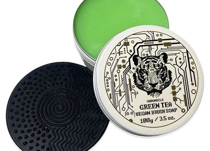 Gamers Guild AZ Chronicle RPG Accessories Green Tea Vegan Brush Soap, 100g / 3.5oz ACD Distribution