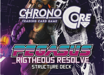 Gamers Guild AZ Chrono Core TCG Chrono Core TCG: Righteous Resolve Structure Deck (Pre-Order) Southern Hobby