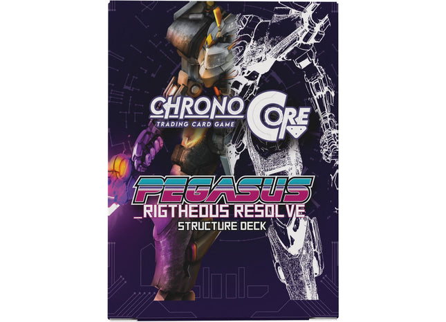 Gamers Guild AZ Chrono Core TCG Chrono Core TCG: Righteous Resolve Structure Deck (Pre-Order) Southern Hobby