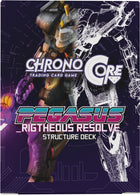 Gamers Guild AZ Chrono Core TCG Chrono Core TCG: Righteous Resolve Structure Deck (Pre-Order) Southern Hobby