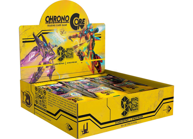 Gamers Guild AZ Chrono Core TCG Chrono Core TCG: War of the Nine Realms Booster Display (Pre-Order) Southern Hobby