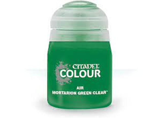 Gamers Guild AZ Citadel Citadel Paint: Air - Mortarion Green Clear (24ml) Games-Workshop