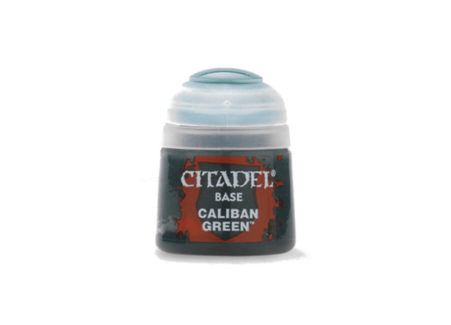 Gamers Guild AZ Citadel Citadel Paint: Base - Caliban Green (12ml) Games-Workshop